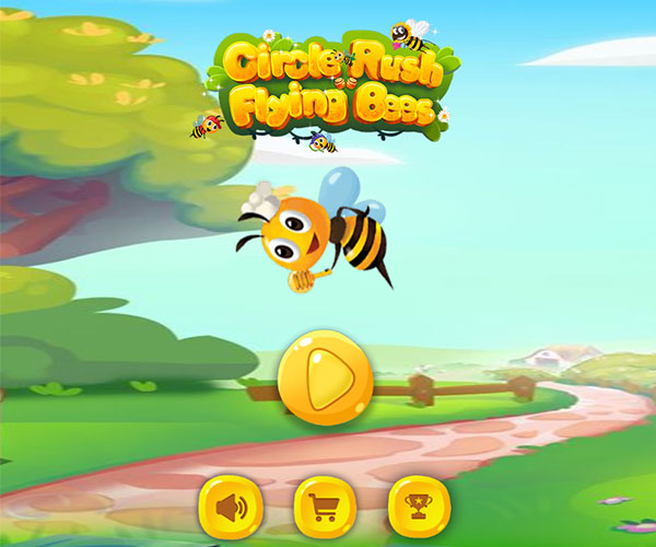 Circle Rush Flying Bees